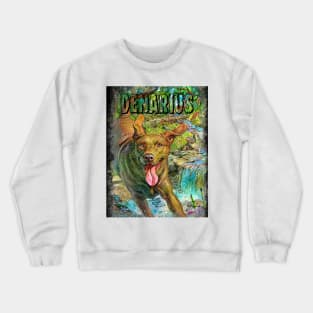 A Dogs Best Day Crewneck Sweatshirt